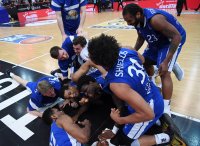 Basketball 1. Bundesliga 16/17 Hauptrunde: Walter Tigers Tuebingen - FRAPORT SKYLINERS Frankfurt