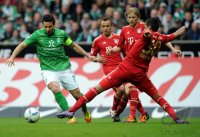 Fussball 1. Bundesliga, Saison 2011/2012: SV Werder Bremen - FC Bayern Muenchen