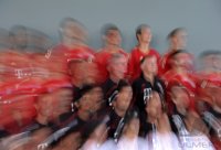 Fussball 1. Bundesliga 2010/2011:  Teamfoto FC Bayern Muenchen