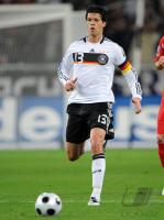 Fussball WM-Qualifikation: Deutschland, BALLACK Einzelaktion