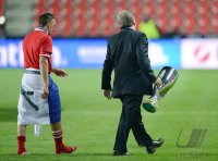 Fussball Supercup Finale 2013: JUBEL Franck Ribery (FC Bayern Muenchen)
