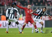 FUSSBALL INTERNATIONAL CHL VIERTELFINALE 12/13: FC Bayern Muenchen - Juventus Turin