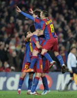 Fussball CHL  Saison 2010/2011:  JUBEL  FC Barcelona