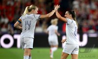 Fussball Frauen Euro 2025  Eroeffnungsspiel: Schweiz - Norwegen