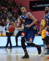 Basketball 1. Bundesliga 14/15 Hauptrunde:  Walter Tigers Tuebingen - Eisbaeren Bremerhaven