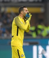 FUSSBALL SERIE A 2017/2018: Torwart Samir Handanovic (Inter Mailand)