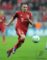 FUSSBALL INTERNATIONAL  CHL Viertelfinale 11/12: Franck Ribery (FC Bayern Muenchen)