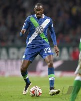 Fussball, 1. Bundesliga  Saison 2014/2015: SV Werder Bremen - VfL Wolfsburg