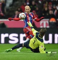 Fussball 1. Bundesliga Saison 14/15: FC Bayern Muenchen - 1. FC Koeln