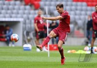 Fussball 1. Bundesliga Saison 21/22: Teampraesentation FC Bayern Muenchen