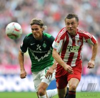 Fussball 1. Bundesliga &Atilde;Saison 2010/2011: FC Bayern Muenchen - Werder Bremen