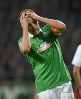 Fussball, 1. Bundesliga  Saison 2014/2015: SV Werder Bremen - VfB Stuttgart