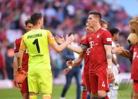 Fussball 1. Bundesliga Saison 18/19: FC Bayern Muenchen - SV Werder Bremen