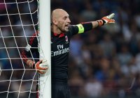 FUSSBALL International Serie A 2012/2013: Torwart Christian Abbiati (AC Mailand)