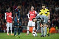 Fussball International CHL Saison 13/14: Arsenal London - FC Bayern Muenchen