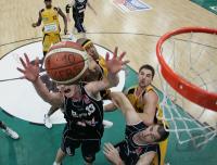 Basketball 1. Bundesliga Walter Tigers Tuebingen  - Bamberg