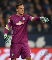 Fussball, 1. Bundesliga  Saison 2014/2015: FC Schalke 04 - SV Werder Bremen