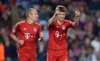FUSSBALL INTERNATIONAL CHL HALBFINALE 12/13: FC Barcelona - FC Bayern Muenchen
