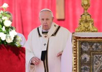 Vatikan, Rom Ostermesse 2022  Papst Franziskus I.