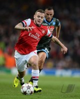 FUSSBALL  CHL  Saison 2013/2014: Arsenal London - SSC Neapel