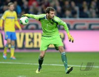 Fussball WM Qualifikation 2014 Playoff: Torwart Andreas Isaksson (Schweden)