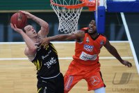 Basketball 1. Bundesliga 17/18 Hauptrunde: Walter Tigers Tuebingen - ratiopharm Ulm