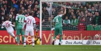Fussball 1. Bundesliga Saison 15/16: SV Werder Bremen - FC Bayern Muenchen