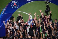 Fussball CHL FINALE 24/25 in Muenchen: Paris Saint - Germain - Inter Mailand