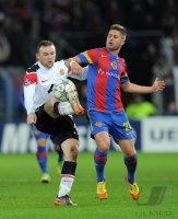 Fussball CHL  Saison 2011/2012:  FC Basel - Manchester United