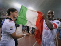 FUSSBALL SERIE A:  Meister 2011  AC Mailand;  JUBEL