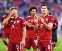 Fussball 1. Bundesliga Saison 21/22: FC Bayern Muenchen -  TSG 1899 Hoffenheim