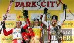 SKI   Weltcup  Park City  Frauen Park City Siegerehrung