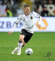 Fussball International EM 2012-Qualifikation:  Bastian SCHWEINSTEIGER (Deutschland)