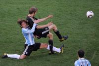 FUSSBALL WM 2010, VIERTELFINALE: ARGENTINIEN - DEUTSCHLAND