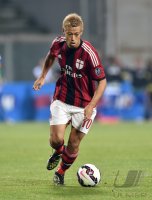 FUSSBALL Trofeo TIM Cup 2014:  Keisuke Honda (AC Mailand)