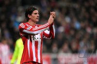 Fussball Champions League: Mario Gomez (FC Bayern Muenchen)