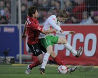 Fussball 1. Bundesliga  Saison 2010/2011:  SC Freiburg - SV Werder Bremen