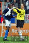 Fussball 1. Bundesliga: Bochum - Bayern, Jubel Bochum