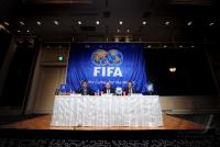 Fussball International  Club WM Pressekonferenz Exekutivkomitee