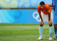 FUSSBALL  Olympia 2008   Vorrunde  Maenner   Niederlande - Japan