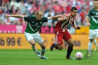 Fussball 1. Bundesliga &Atilde;Saison 2010/2011: FC Bayern Muenchen - Werder Bremen