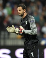Fussball International EM Qualifikation:  Samir HANDANOVIC (Slowenien)