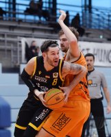 Basketball 2. Bundesliga  20/21: wiha Panthers Schwenningen - Tigers Tuebingen