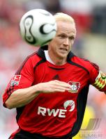 Fussball 1. Bundesliga: Leverkusen, RAMELOW Einzelaktion