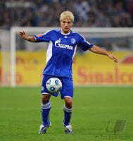 FUSSBALL, 1. BUNDESLIGA, 6. Spieltag, Schalke: PLIATSIKAS Einzelaktion