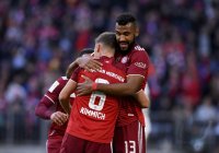 Fussball 1. Bundesliga Saison 21/22: FC Bayern Muenchen -  TSG 1899 Hoffenheim