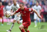 Fussball 1. Bundesliga Saison 15/16: FC Bayern Muenchen -  Eintracht Frankfurt