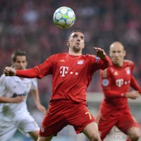 FUSSBALL INTERNATIONAL  CHL HALBFFINALE 11/12: Franck Ribery (FC Bayern Muenchen)