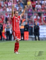 Fussball 1. Bundesliga Saison 16/17: FC Bayern Muenchen - SC Freiburg
