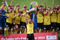 Fussball WFV Pokal Finale 2024/2025: TSG Balingen - SG Sonnenhof - Grossaspach